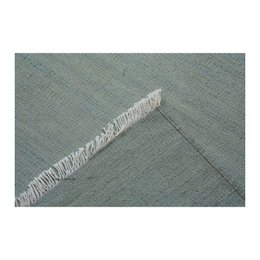Alfombra Kilim Granny Smith tejida a mano