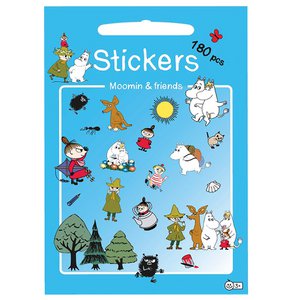 Moomin-stickers - Vrienden