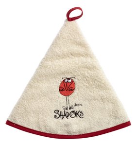 Essuie-hoofdgerechten Chef Shadoks Ivoire Diamètre 60