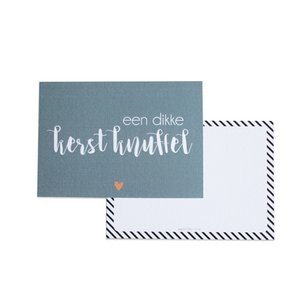 Christmas hug || A6 Card