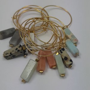 Luna stainless steel earring