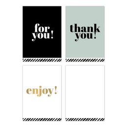 Webshop minikaartjes – 30 stuks