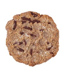 Vanilla and choc chip Cookie, organic, Kookie Cat, 50g