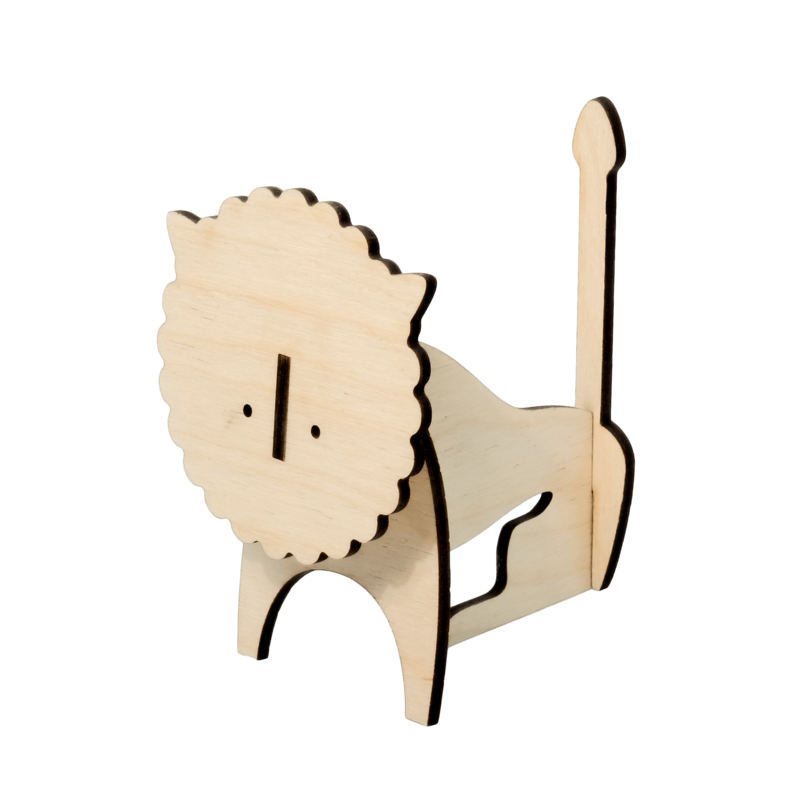 Sawanna - Drewniana figura