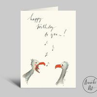 Funny Birthday Card | whoops | happy birthday | Folded card with envelope