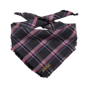 Honden bandana Purple Tartan