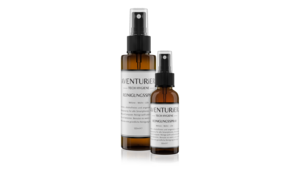 AVENTURiER Reinigungsspray Duo ''Melone'' 120ml+50ml mit 2x Microfasertücher und Aufbewahrungsbeutel