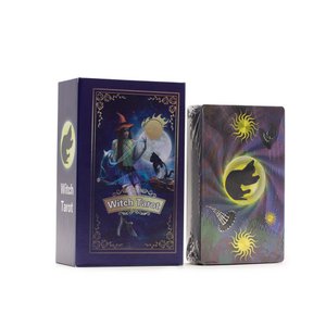 Purple Tarot Cards - Witch Tarot - with booklet
