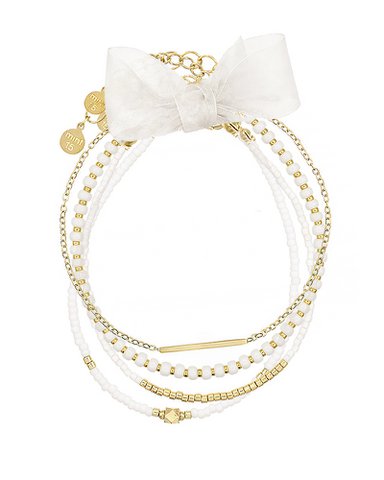 Armband Set 'hellweiß'