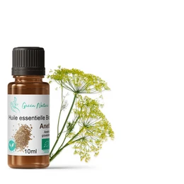Dille biologische etherische olie