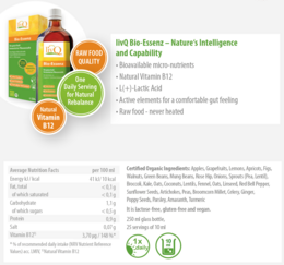 livQ Bio-Essenz – materie prime vegetali fermentate, acido lattico