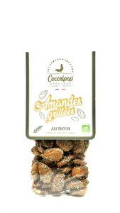 Roasted almonds with thyme