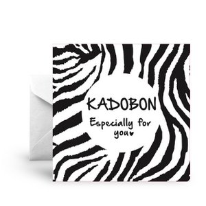 Gift certificate - Zebra - 25 pieces