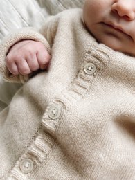 Strik Cardigan - Karamel