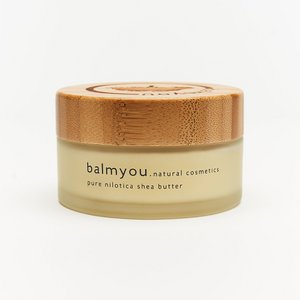 balmyou pure Nilotica shea butter (100 ml): unrefined, cold-pressed, organic, vegan