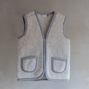 Wollen bodywarmer Taru  Grijs  - 7 maten