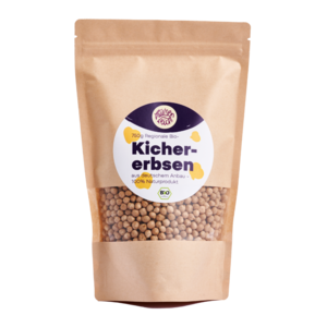 Organic chickpeas from Germany