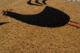 Roosters Coir Doormat
