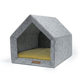 Pethome Perfekt hus til en hund og en kat - lysegrå/genanvendt
