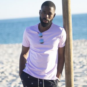 Pink T Shirt Men Summer