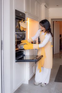 Oven mitts SILO - SET/2 (1L + 1R) - 18x33 cm