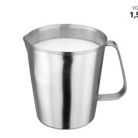 Messbecher Edelstahl satiniert 1,5 Liter