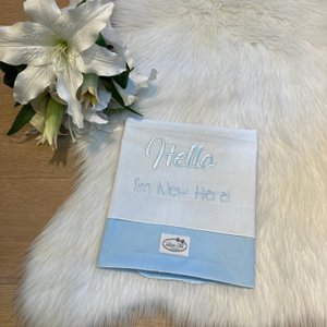 Laken "Hello I'm New Lord!" Classic Love Light Blue