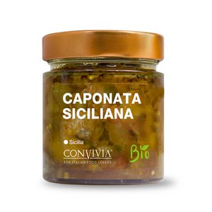 Organic Sicilian caponata 190g