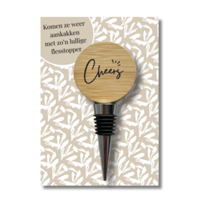 Flessen Stopper – Aankakken