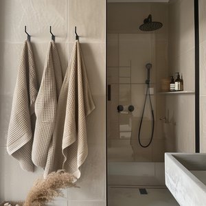 Waffle Bath Towel 100x140