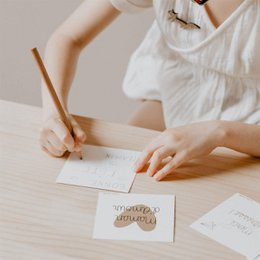 Card and envelope - Thank you Master