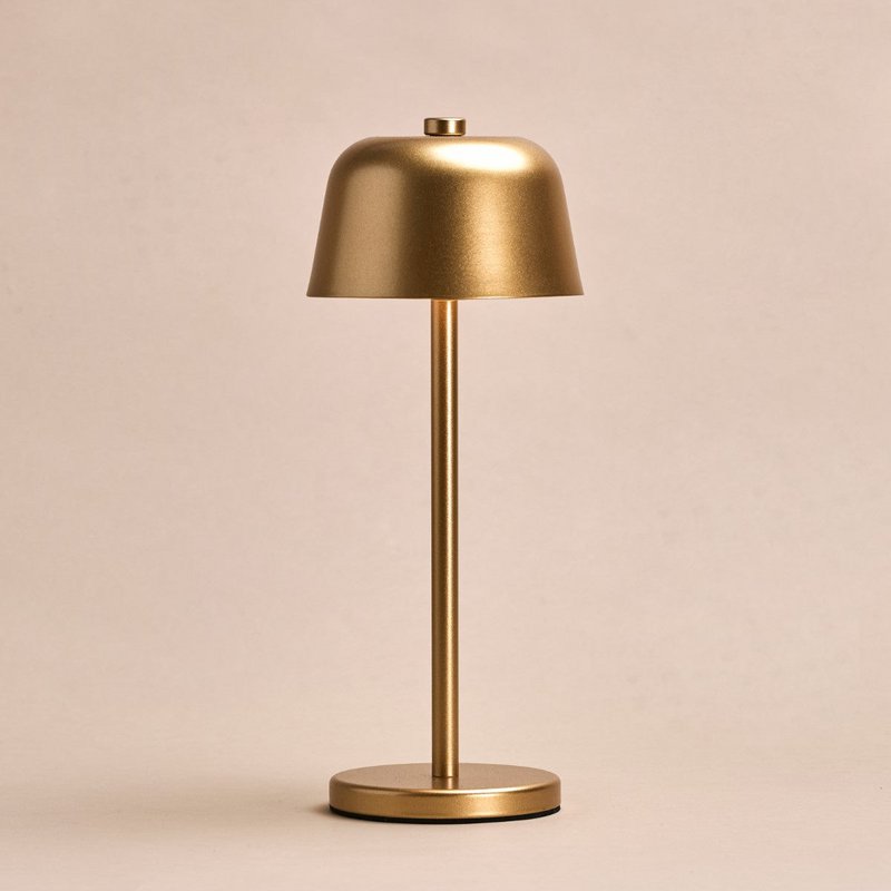 Anton Gold wiederaufladbare Tischlampe