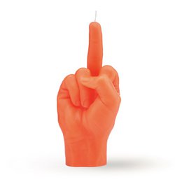 Vela F*ck you Naranja Neón