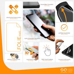 Película protectora 4x se® 3D (antirreflectante) Xiaomi Mi Band 5
