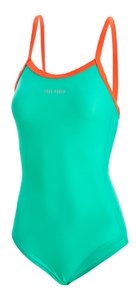 T8120-44 | Damen Sport-Badeanzug – Nachhaltig, ECONYL® Recycled, Made in EU, Schnelltrocknend - Limonenmiz