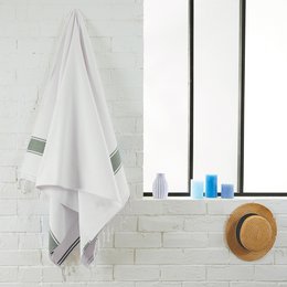 Terry Cyclades Fouta - Strand og Hammam håndklæde