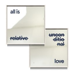 All is Love (Set of two mirrors)