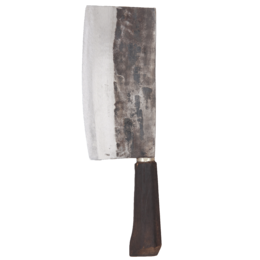 A large, heavy-duty Asian-style kitchen knife with a 21 cm blade, suitable for chopping, slicing, and hacking tasks in the kitchen.