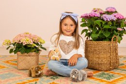 Ram rabbit beige 18 cm - plush toy - soft toy