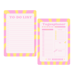 2 Stel Notepads in: Daily Planner & To-Do List