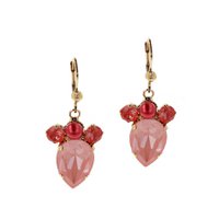 Precious Coral Earhangers