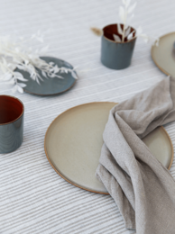 Servietter Natural Beige (sæt med 2) / 100% hør