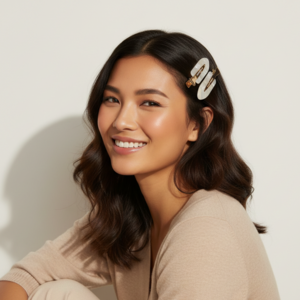 YOSMO Professional Hair Clips – Bundle of 4 – Ideal for Styling, Make-up & Skincare
