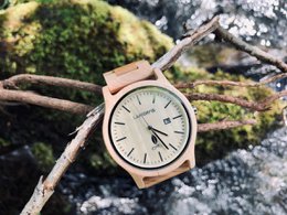 Houten horloge - Livegens Sahara