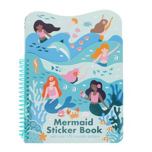Wiederverwendbares Stickerbuch - Meerjungfrau