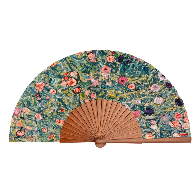 Gustav Klimt Print Hand Fan Isolde
