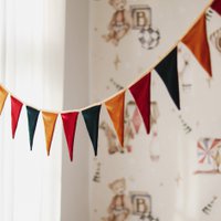 “Merry Christmas” velvet Garland, holiday home decor