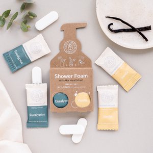 Refill set Shower Foam Tablets – Eucalyptus and Vanilla