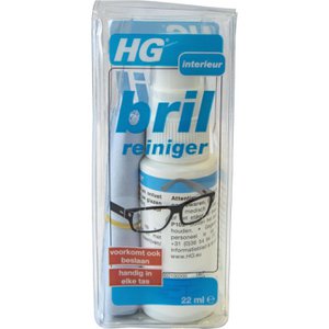 HG Glasses Cleaner 22ml including cloth