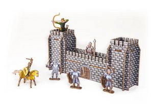 3D knutselpakket "Ridderkasteel"